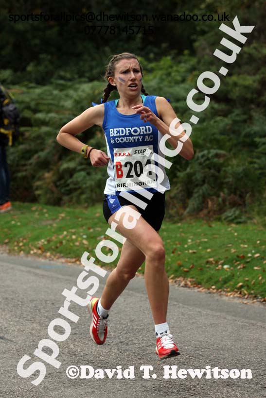 Senior womens 4 stage road relay, English National 6 and 4 Stage Road Relays, Sutton Park, Birmingham. Photo: David T. Hewitson/Sports for All Pics